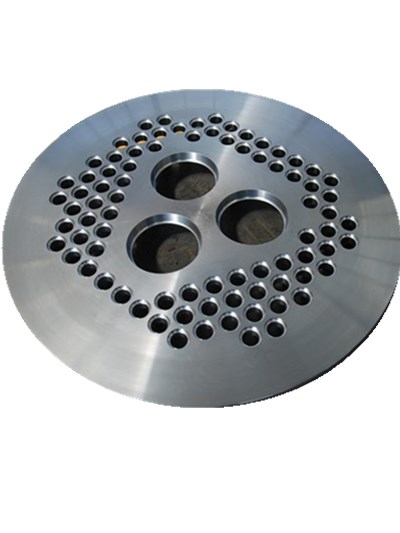 Customizable size stainless steel heat exchanger tube sheet flange