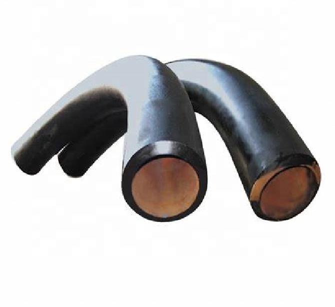 ASME B16.49  60degree 3-10D ASTM A106 /ASTM A53/ API 5L Gr.B pipe bend  with tangent 100mm 200mm